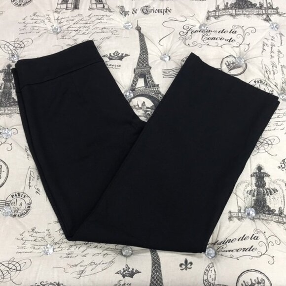 T Tahari Ponte Wide Leg Pants - Picture 6 of 6